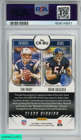 2016 PANINI PLAYOFF CLASS REUNION URLACHER BRADY #CR-BU KICKOFF OF 199 PSA 10 60874891