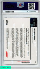 2020 TOPPS NOW FORMULA 1 GEORGE RUSSELL #19 ROOKIE RC PSA 10 GEM MT 61886061