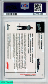 2020 TOPPS NOW FORMULA 1 LEWIS HAMILTON #13 ROOKIE RC PSA 10 GEM MT 66283696