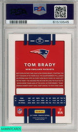 2017 PANINI DONRUSS TOM BRADY #64 PATRIOTS PSA 10 GEM MT 61510545
