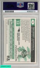 2017 PANINI CLASSICS TOM BRADY #3 PATRIOTS PSA 10 GEM MT 60902313