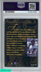 1994 FLAIR OUTFIELD POWER KEN GRIFFEY JR #6 SEATTLE MARINERS HOF PSA 9 MINT 57401969