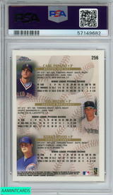 1998 TOPPS CHROME MECHE PAVANO WOOD #256 PSA 9 MINT 57149682