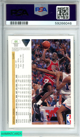 1991 UPPER DECK MICHAEL JORDAN #44 CHICAGO BULLS HOF GOAT!! PSA 9 MINT 59266046