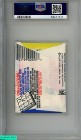 1988 FLEER BASKETBALL WAX PACK WAX PACK # WITH BUBBLE GUM PSA 9 MINT 58277645