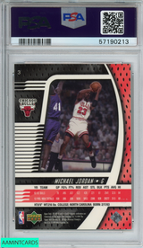 1998 UPPER DECK IONIX MICHAEL JORDAN #3 CHICAGO BULLS HOF PSA 9 MINT 57190213