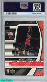 1998 UPPER DECK IONIX MICHAEL JORDAN #2 CHICAGO BULLS HOF PSA 9 MINT 56620872