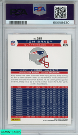 2013 PANINI SCORE TOM BRADY #285 NEW ENGLAND PATRIOTS PSA 9 MINT 60658420