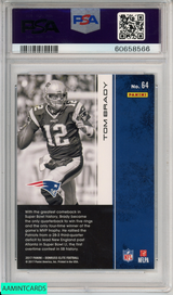 2017 PANINI DONRUSS ELITE TOM BRADY #64 NEW ENGLAND PATRIOTS PSA 9 MINT 60658566