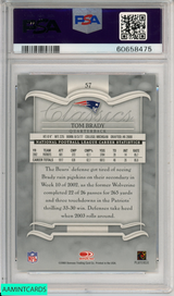 2003 DONRUSS CLASSICS TOM BRADY #57 NEW ENGLAND PATRIOTS PSA 9 MINT 60658475