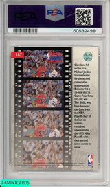 1993 UPPER DECK G WILKINS MICHAEL JORDAN #187 CHICAGO BULLS HOF PSA 9 MINT 60532498