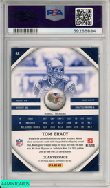 2010 PANINI GRIDIRON GEAR TOM BRADY #88 NEW ENGLAND PATRIOTS PSA 9 MINT 59265884