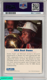 1992 SKYBOX MICHAEL JORDAN #40 USA BASKETBALL CHICAGO BULLS HOF PSA 9 60719965