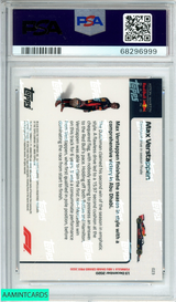 2020 TOPPS NOW MAX VERSTAPPEN #23 FORMULA 1 ASTON MARTIN RED BULL PSA 10 GEM MT 68296999
