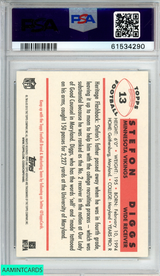2015 TOPPS HERITAGE STEFON DIGGS #13 ROOKIE RC MINNESOTA VIKINGS PSA 9 MINT 61534290