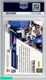 2015 PANINI SCORE FRANCHISE TOM BRADY #1 NEW ENGLAND PATRIOTS PSA 9 MINT 61510589