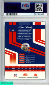 2007 DONRUSS ELITE TOM BRADY #58 NEW ENGLAND PATRIOTS PSA 9 MINT 60779930