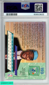 1992 ULTRA ALONZO MOURNING #193 ROOKIE RC CHARLOTTE HORNETS HOF PSA 9 MINT 60853822