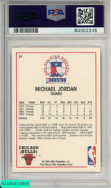 1989 HOOPS MICHAEL JORDAN #21 ALL-STAR HOF BULLS PSA 9 MINT 60902245