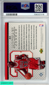 2005 UPPER DECK MJ MICHAEL JORDAN #MJ9 CHICAGO BULLS HOF PSA 9 MINT 70632318