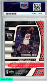 1998 UPPER DECK IONIX MICHAEL JORDAN #3 CHICAGO BULLS HOF PSA 9 MINT 59277218