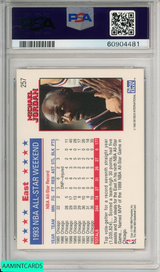 1993 HOOPS MICHAEL JORDAN #257 CHICAGO BULLS HOF PSA 9 MINT 60904481