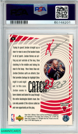 1997 COLLECTORS CHOICE MICHAEL JORDAN #193 CATCH 23-SHAKE AND BAKE PSA 9 MINT 60748201