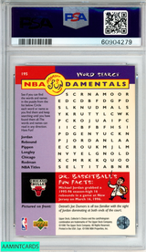 1996 COLLECTORS CHOICE MICHAEL JORDAN #195 CHICAGO BULLS HOF PSA 9 MINT 60904279