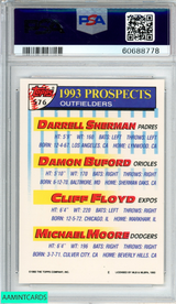 1993 TOPPS TOP PROSPECTS #576 OUTFIELDERS ROOKIE RC PSA 9 MINT 60688778
