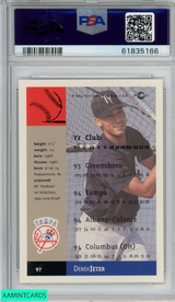 1994 FLEER EXCEL DEREK JETER #97 NEW YORK YANKEES HOF PSA 9 MINT 61835166