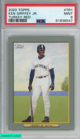 2020 TOPPS TURKEY RED KEN GRIFFEY JR #TR1 SEATTLE MARINERS HOF PSA 9 MINT 61838547