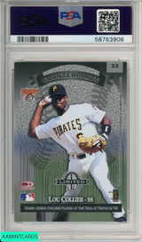 1997 DONRUSS LIMITED LIMITED DEREK JETER COLLIER #22 EXP-NON-GLOSSY HOF PSA 9 58753908