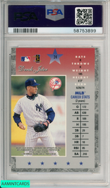 1997 DONRUSS ELITE DEREK JETER #24 NEW YORK YANKEES HOF PSA 9 MINT 58753899