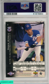 1995 UPPER DECK MINOR LEAGUE DEREK JETER #1 NEW YORK YANKEES HOF PSA 9 MINT 61876863
