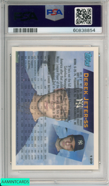 1995 TOPPS DEREK JETER #199 NEW YORK YANKEES HOF PSA 8 NM-MT 60838854