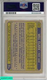 1987 TOPPS WILL CLARK #420 GIANTS ROOKIE RC PSA 8 NM-MT 60688686