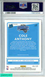 2020 PANINI DONRUSS OPTIC COLE ANTHONY #165 RED 46 OF 99 ROOKIE RC PSA 9 MINT 73972542