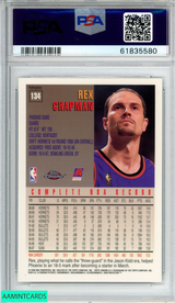 1997 TOPPS CHROME REX CHAPMAN #134 REFRACTOR PHOENIX SUNS PSA 8 NM-MT 61835580
