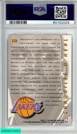 1996 METAL SHAQUILLE ONEAL #119 ORLANDO MAGIC HOF PSA 8 NM-MT 60762003