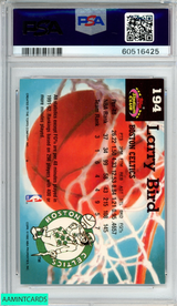 1992 STADIUM CLUB LARRY BIRD #194 MEMBERS ONLY BOSTON CELTICS HOF PSA 7 NM 60516425