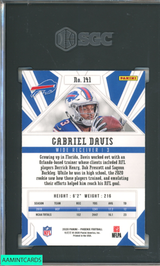 2020 PANINI PHOENIX GABRIEL DAVIS #141 FIRE BURST ROOKIE RC BILLS SGC 10 GEM 6121864
