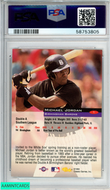 1994 CLASSIC MICHAEL JORDAN #1 BIRMINGHAM BARONS PSA 8 NM-MT 58753805