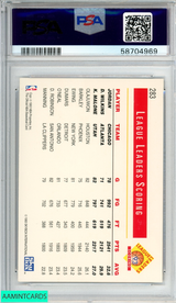1993 HOOPS SCORING LEADERS #283 JORDAN WILKINS MALONE PSA 8 NM-MT 58704969