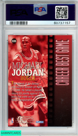 1996 HOOPS MICHAEL JORDAN #335 CHICAGO BULLS HOF PSA 8 NM-MT 60737157