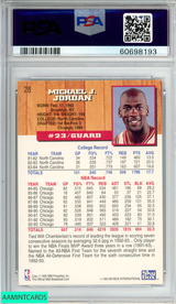 1993 HOOPS MICHAEL JORDAN #28 CHICAGO BULLS HOF PSA 8 NM-MT 60698193