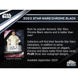 2023 Topps Star Wars Chrome Black Hobby Case