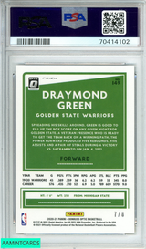 2020 PANINI DONRUSS OPTIC DRAYMOND GREEN #149 BLACK GOLD CHOICE 7 OF 8 PSA 9 70414102