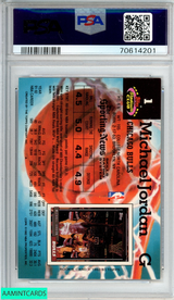 1992 STADIUM CLUB MICHAEL JORDAN #1 CHICAGO BULLS HOF PSA 9 MINT 70614201