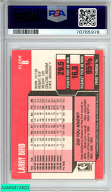 1989 FLEER LARRY BIRD #8 BOSTON CELTICS HOF PSA 9 MINT 70785978