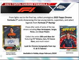 2023 Topps Chrome Formula 1 Racing Hobby Case